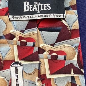 Beatles “While My Guitar Gently Weeps” necktie